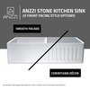 Anzzi Rione Double Basin 33 in. Farmhouse Kitchen Sink K-AZ227-2B